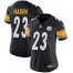 Nike Pittsburgh Steelers #23 Joe Haden Black Team Color Womens Stitched NFL Vapor Untouchable Limited Jersey