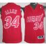 Miami Heat #34 Ray Allen Red Revolution 30 Swingman NBA Jersey Christmas Style Red Number Cheap