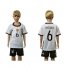 Germany #6 Khedira White Home Kid Soccer Country Jersey