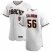 Arizona Diamondbacks #56 Kole Calhoun Mens Nike White Crimson Authentic Home Team MLB Jersey