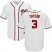 Washington Nationals #3 Michael Taylor White Cool Base Stitched Youth MLB Jersey