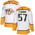 Adidas Nashville Predators #57 Dante Fabbro White Road Authentic Stitched NHL Jersey