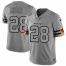 Cincinnati Cincinnati Bengals #28 Joe Mixon Mens Nike Gray Gridiron II Vapor Untouchable Limited NFL Jersey