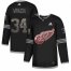 Adidas Detroit Red Wings #34 Petr Mrazek Black Authentic Classic Stitched NHL Jersey