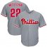 Philadelphia Phillies #22 Andrew McCutchen Grey Cool Base Stitched Youth MLB Jersey