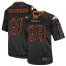 Nike Denver Broncos #18 Peyton Manning New Lights Out Black Mens Stitched NFL Elite Jersey