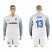 Atletico Madrid #13 Oblak White Goalkeeper Long Sleeves Soccer Club Jersey
