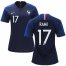 Womens France #17 Rami Home Soccer Country Jersey