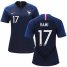 Womens France #17 Rami Home Soccer Country Jersey