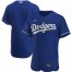 Los Angeles Dodgers Mens Nike Royal Alternate 2020 Authentic Official Team MLB Jersey