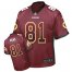 Nike Washington Football Team #81 Art Monk Burgundy Red Team Color Mens Stitched NFL Elite Drift Fashion Jersey