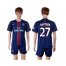 Paris Saint-Germain #27 Pastore Home Soccer Club Jersey