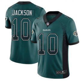 Nike Philadelphia Eagles #10 DeSean Jackson Midnight Green Team Color Mens Stitched NFL Limited Rush Drift Fashion Jersey