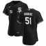 Chicago White Sox #51 Dane Dunning Mens Nike Black Alternate 2020 Authentic Player MLB Jersey