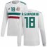 Mexico #18 A.Guardado Away Long Sleeves Soccer Country Jersey