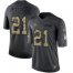 Nike Arizona Cardinals #21 Patrick Peterson Black Mens Stitched NFL Limited 2016 Salute to Service Jersey