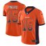 Nike Chicago Bears #15 Eddy Pineiro Orange Alternate Mens Stitched NFL Limited Rush Drift Fashion Jersey