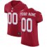 Nike New York Giants Customized Red Alternate Stitched Vapor Untouchable Elite Mens NFL Jersey
