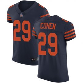 Nike Chicago Bears #29 Tarik Cohen Navy Blue Alternate Mens Stitched NFL Vapor Untouchable Elite Jersey