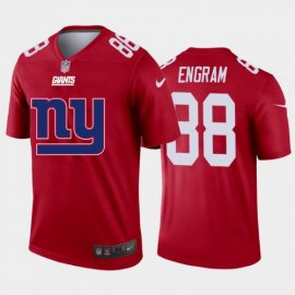 New York New York Giants #88 Evan Engram Red Mens Nike Big Team Logo Vapor Limited NFL Jersey