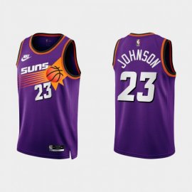 Phoenix Phoenix Suns #23 Cameron Johnson Purple Mens Nike NBA 2022-23 Classic Edition Jersey Mens