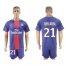 Paris Saint-Germain #21 Ben Arfa Home Soccer Club Jersey
