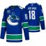 Mens Vancouver Canucks #18 Jake Virtanen Adidas Blue 2019-20 Home Authentic NHL Jersey