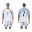 England #7 Beckham Home Soccer Country Jersey