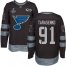 Adidas St. Louis Blues #91 Vladimir Tarasenko Black 1917-2017 100th Anniversary Stanley Cup Champions Stitched NHL Jersey