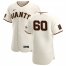 San Francisco Giants #60 Wandy Peralta Mens Nike Cream Home 2020 Authentic 20 at 24 Patch Player MLB Jersey