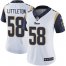 Nike Los Angeles Rams #58 Cory Littleton White Womens Stitched NFL Vapor Untouchable Limited Jersey