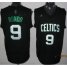 Boston Celtics 9 Rajon Rondo White Number Jersey Green Name Cheap