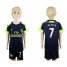 Arsenal #7 Alexis Sec Away Kid Soccer Club Jersey