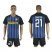 Inter Milan #21 Santon Home Soccer Club Jersey