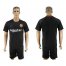 Barcelona Blank Black Goalkeeper Soccer Club Jersey