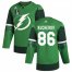 Tampa Bay Tampa Bay Lightning #86 Nikita Kucherov Mens Adidas 2022 Stanley Cup Final Patch St. Patricks Day Stitched NHL Jersey Green Mens