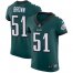 Nike Philadelphia Eagles #51 Zach Brown Midnight Green Team Color Mens Stitched NFL Vapor Untouchable Elite Jersey
