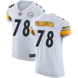 Nike Pittsburgh Steelers #78 Alejandro Villanueva White Mens Stitched NFL Vapor Untouchable Elite Jersey