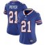 Nike Buffalo Bills #21 Jordan Poyer Royal Blue Team Color Womens Stitched NFL Vapor Untouchable Limited Jersey