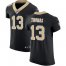 Nike New Orleans Saints #13 Michael Thomas Black Team Color Mens Stitched NFL Vapor Untouchable Elite Jersey