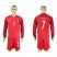 Portugal #7 Figo Home Long Sleeves Soccer Country Jersey