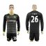 Chelsea #26 Terry Sec Away Long Sleeves Soccer Club Jersey
