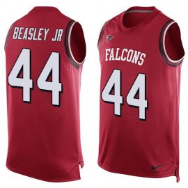 Nike Atlanta Falcons #44 Vic Beasley Jr Red Team Color Mens Stitched NFL Limited Tank Top Jersey