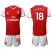 Arsenal #18 Monreal Home Soccer Club Jersey