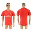 Real Madrid Blank Red Goalkeeper Soccer Club Jersey