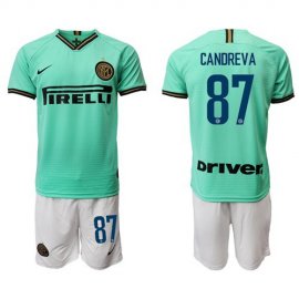 Inter Milan #87 Candreva Away Soccer Club Jersey