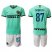 Inter Milan #87 Candreva Away Soccer Club Jersey