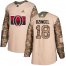 Adidas Ottawa Senators #18 Ryan Dzingel Camo Authentic 2017 Veterans Day Stitched Youth NHL Jersey