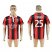 OGC Nice #25 Cypricn Home Soccer Club Jersey