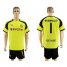 Dortmund #1 Weidenfeller European Away Soccer Club Jersey